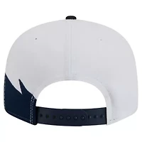 MLB Navy/White Atlanta Braves Jagged 9FIFTY Snapback Hat