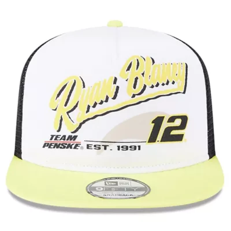NASCAR Ryan Blaney 9FIFTY A-Frame Retro Script Snapback Hat