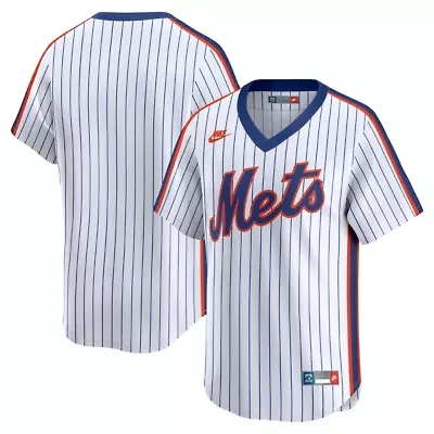 MLB Nike New York Mets Throwback Cooperstown Collection Limited Jersey