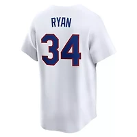 MLB Nike Nolan Ryan Texas Rangers Throwback Cooperstown Collection Limited Jersey