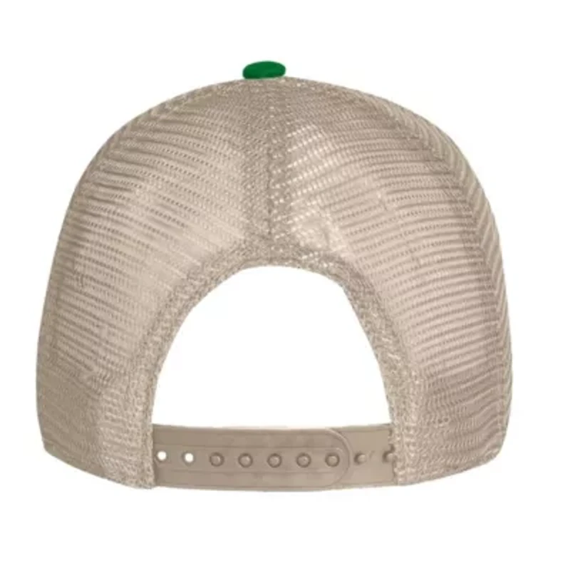 NCAA Under Armour Kelly Notre Dame Fighting Irish Performance Cotton Trucker Adjustable Hat