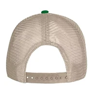 NCAA Under Armour Kelly Notre Dame Fighting Irish Performance Cotton Trucker Adjustable Hat