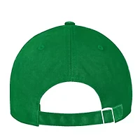 NCAA Under Armour Kelly Notre Dame Fighting Irish Washed Performance Cotton Adjustable Hat