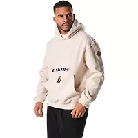 NBA Unisex Los Angeles Lakers Corduroy Tri-Blend Pullover Hoodie