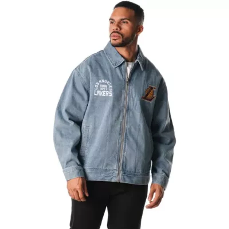 NBA Unisex Los Angeles Lakers Coaches Full-Zip Jacket