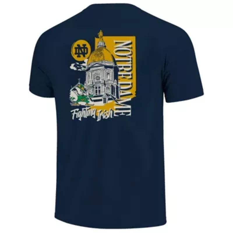 NCAA Unisex Notre Dame Fighting Irish Campus State Hyper Local T-Shirt
