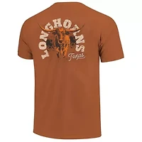 NCAA Unisex Burnt Texas Longhorns Longhorn Run Hyper Local T-Shirt