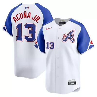 MLB Nike Ronald Acuña Jr. Atlanta Braves City Connect Limited Jersey