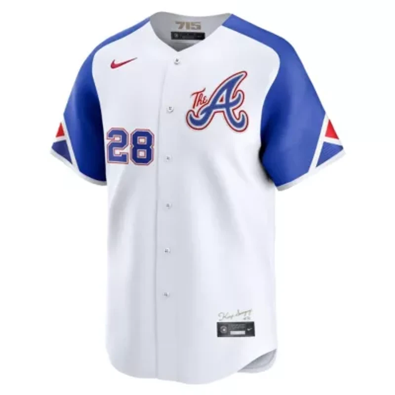 MLB Nike Matt Olson Atlanta Braves City Connect Limited Jersey