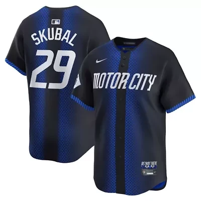 MLB Nike Tarik Skubal Detroit Tigers City Connect Limited Jersey