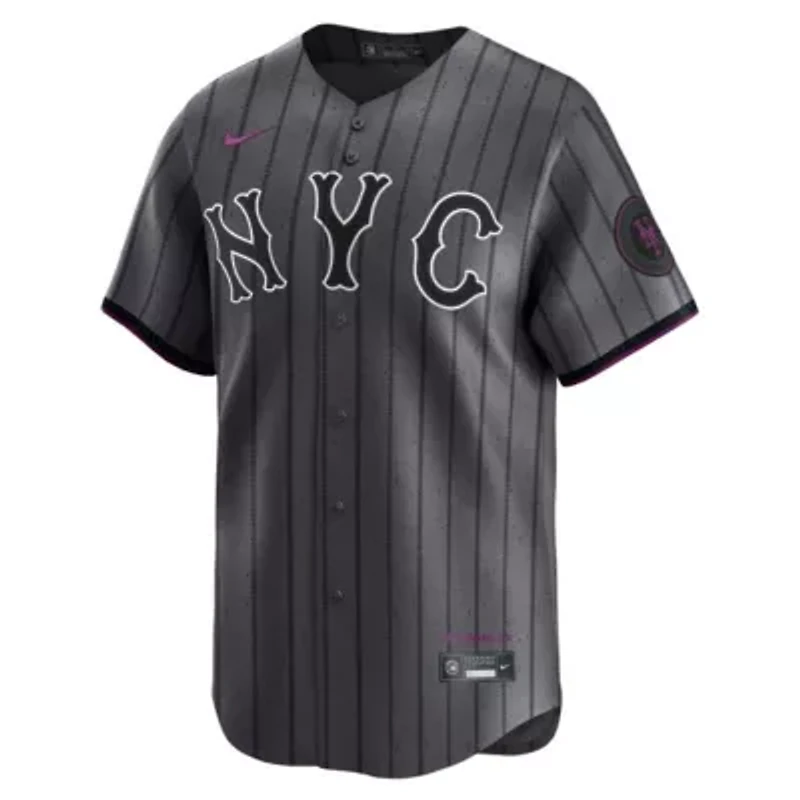 MLB Nike Francisco Lindor New York Mets City Connect Limited Jersey