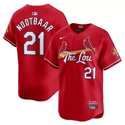 MLB Nike Lars Nootbaar St. Louis Cardinals City Connect Limited Jersey