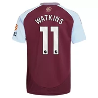 Premier League Ollie Watkins Claret Aston Villa 2024/25 Home Replica Player Jersey