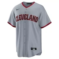 MLB Nike Shane Bieber Cleveland Guardians Road Replica Jersey