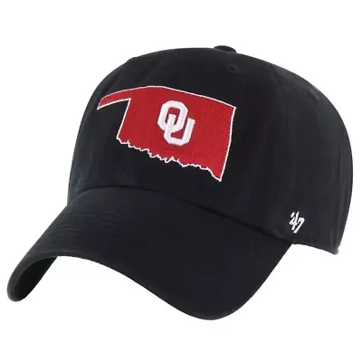 NCAA Oklahoma Sooners Clean Up Adjustable Hat