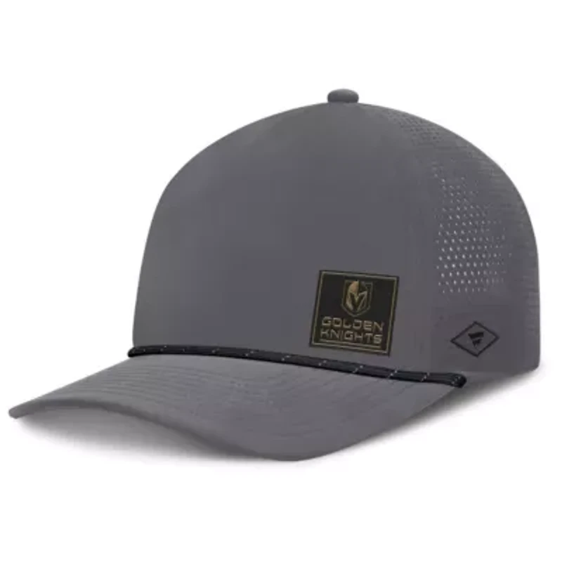 NHL Fanatics Vegas Golden Knights Captain Rope Adjustable Hat