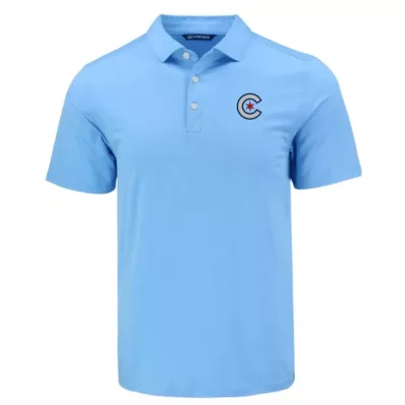 MLB Powder Chicago Cubs Coastline Epic Comfort Eco Recycled Polo