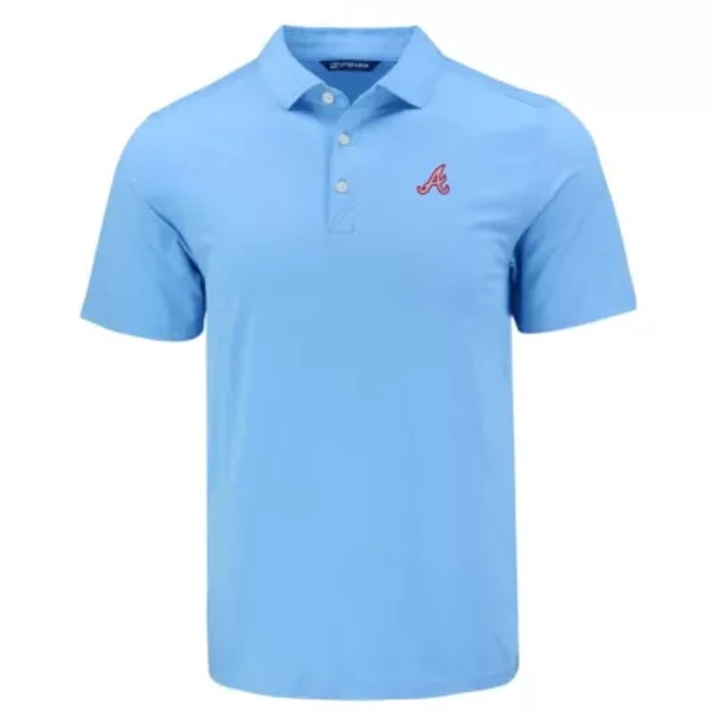 MLB Powder Atlanta Braves Coastline Epic Comfort Eco Recycled Polo