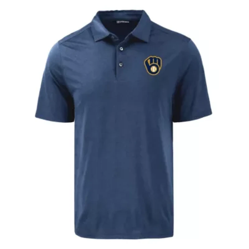 MLB Milwaukee Brewers Coastline Epic Comfort Eco Recycled Polo