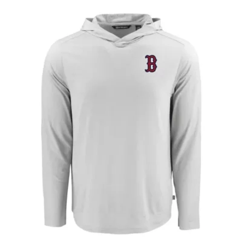 Boston Red Sox MLB Coastline Epic Comfort Recycled Eco Hoodie Long Sleeve T-Shirt