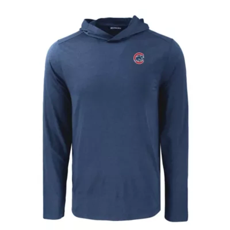 MLB Chicago Cubs Coastline Epic Comfort Recycled Eco Hoodie Long Sleeve T-Shirt