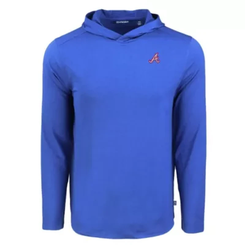 MLB Atlanta Braves Coastline Epic Comfort Recycled Eco Hoodie Long Sleeve T-Shirt