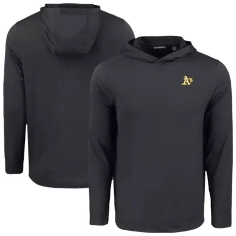Oakland Athletics MLB Coastline Epic Comfort Recycled Eco Hoodie Long Sleeve T-Shirt