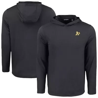 Oakland Athletics MLB Coastline Epic Comfort Recycled Eco Hoodie Long Sleeve T-Shirt