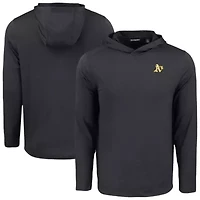 Oakland Athletics MLB Coastline Epic Comfort Recycled Eco Hoodie Long Sleeve T-Shirt