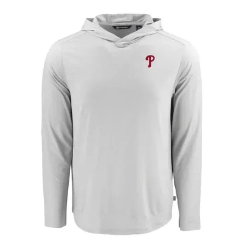 MLB Philadelphia Phillies Coastline Epic Comfort Recycled Eco Hoodie Long Sleeve T-Shirt