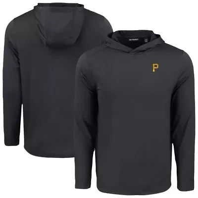 MLB Pittsburgh Pirates Coastline Epic Comfort Recycled Eco Hoodie Long Sleeve T-Shirt