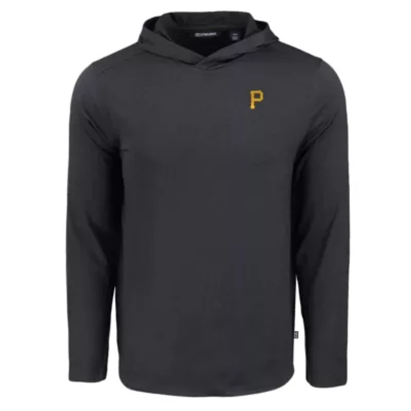 MLB Pittsburgh Pirates Coastline Epic Comfort Recycled Eco Hoodie Long Sleeve T-Shirt