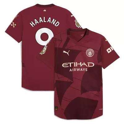 International Clubs Erling Haaland Manchester City 2024/25 Third Authentic Player Jersey