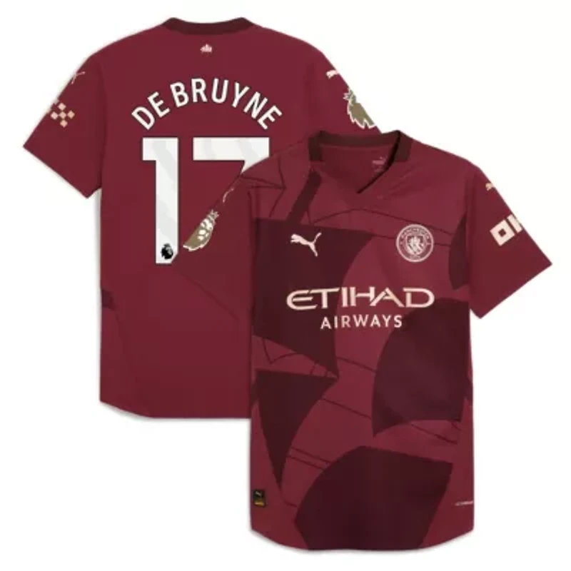 International Clubs Kevin De Bruyne Manchester City 2024/25 Third Authentic Player Jersey