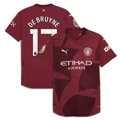 International Clubs Kevin De Bruyne Manchester City 2024/25 Third Authentic Player Jersey