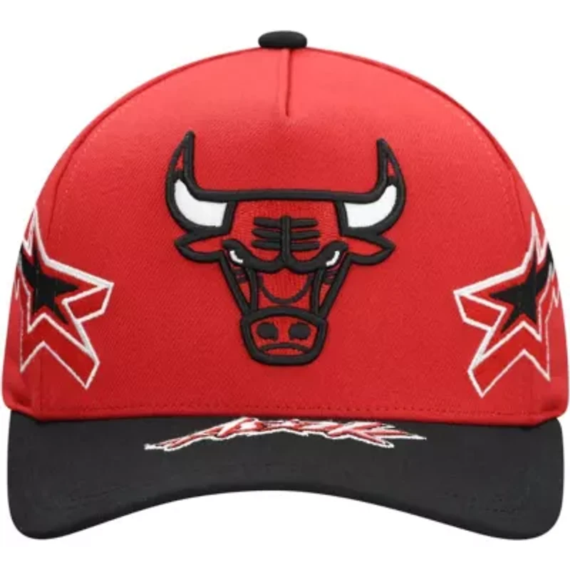 NBA Red/Black Chicago Bulls AS2K Stars Pro Crown Adjustable Hat