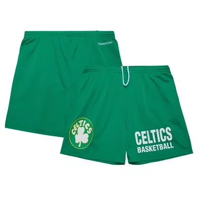 NBA Kelly Boston Celtics Hardwood Classics Gameday Mesh Shorts