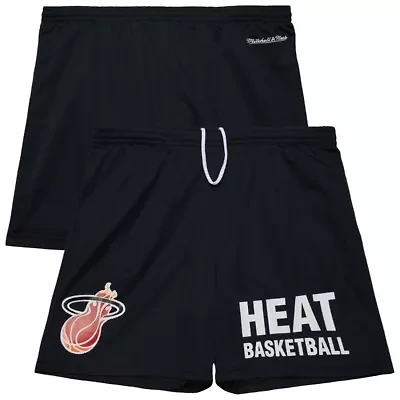 NBA Miami Heat Hardwood Classics Gameday Mesh Shorts