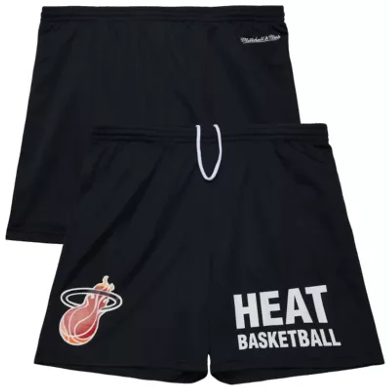 NBA Miami Heat Hardwood Classics Gameday Mesh Shorts