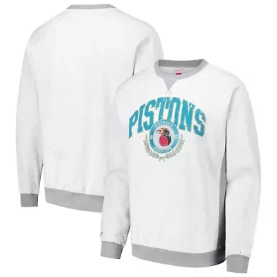 NBA Detroit Pistons Vintage Logo Pullover Sweatshirt