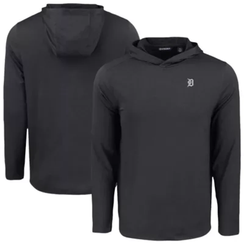 MLB Detroit Tigers Coastline Epic Comfort Eco Recycled Long Sleeve Hoodie T-Shirt