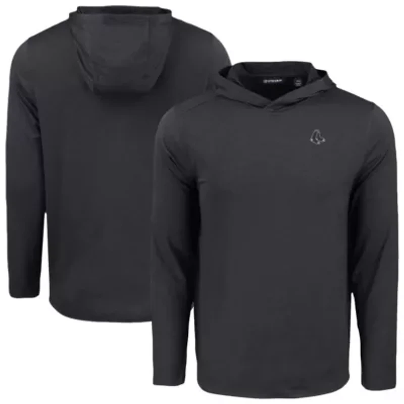 Boston Red Sox MLB Coastline Epic Comfort Eco Recycled Long Sleeve Hoodie T-Shirt