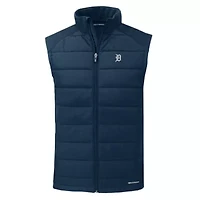 MLB Detroit Tigers Evoke Hybrid Eco Softshell Recycled Full-Zip Vest