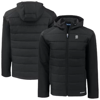 MLB Detroit Tigers Evoke Hybrid Eco Softshell Recycled Full-Zip Jacket