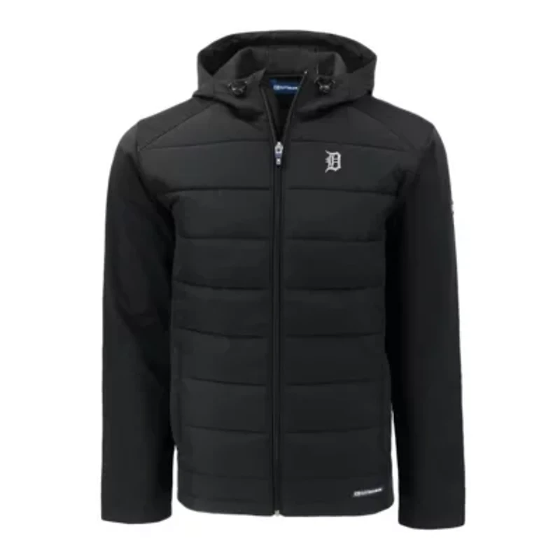MLB Detroit Tigers Evoke Hybrid Eco Softshell Recycled Full-Zip Jacket