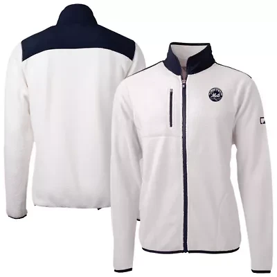 MLB New York Mets Cascade Eco Sherpa Fleece Full-Zip Jacket