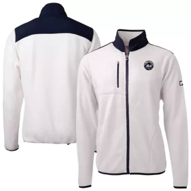 MLB New York Mets Cascade Eco Sherpa Fleece Full-Zip Jacket