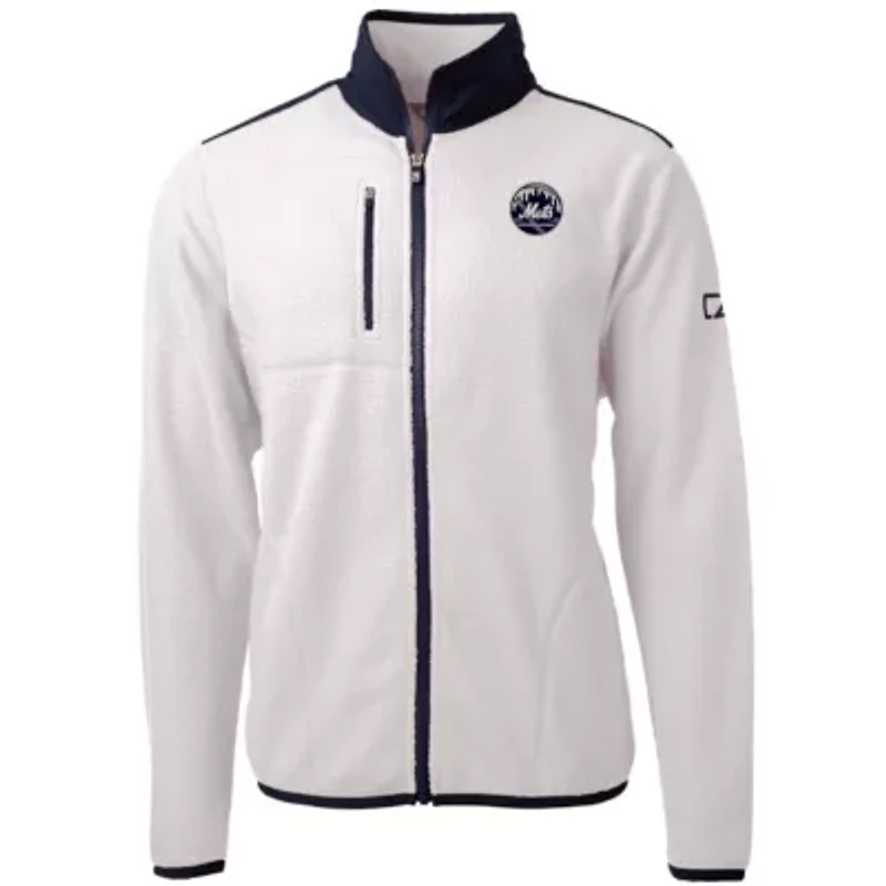 MLB New York Mets Cascade Eco Sherpa Fleece Full-Zip Jacket