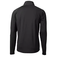 MLB San Diego Padres Adapt Eco Hybrid Raglan DryTec Quarter-Zip Jacket