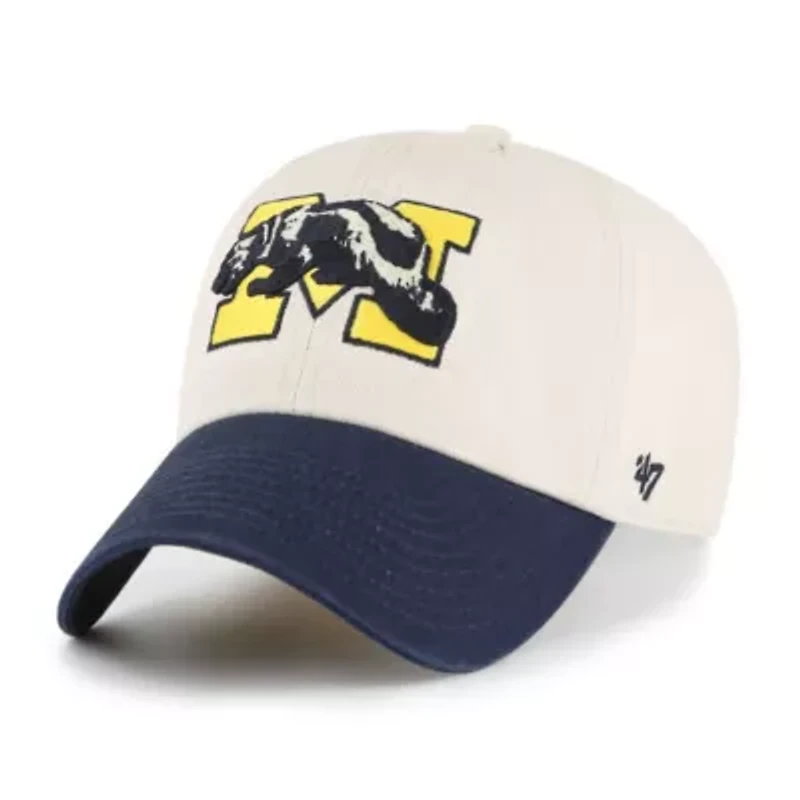 NCAA Michigan Wolverines Grand Stand Clean Up Adjustable Hat